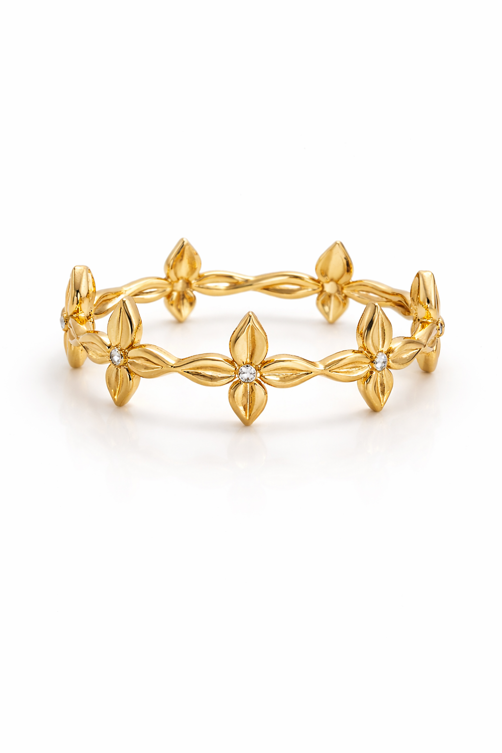 Minimal Floral Ring for Women | Elegant Everyday Jewelry | Lightweight Designer Ring